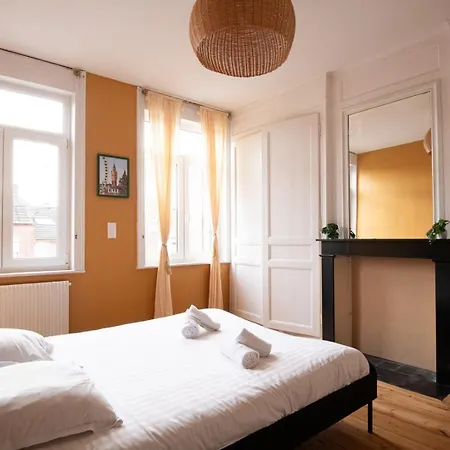 Family Near Lille With Garden & Parking * Saint-André