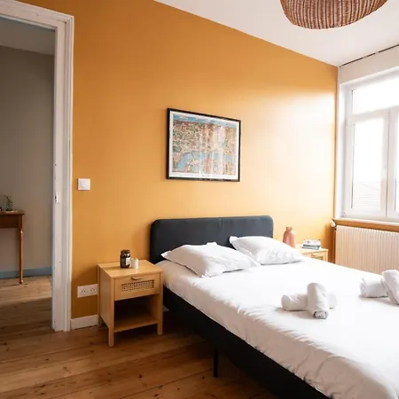 بيت للعطل Family Near Lille With Garden & Parking *